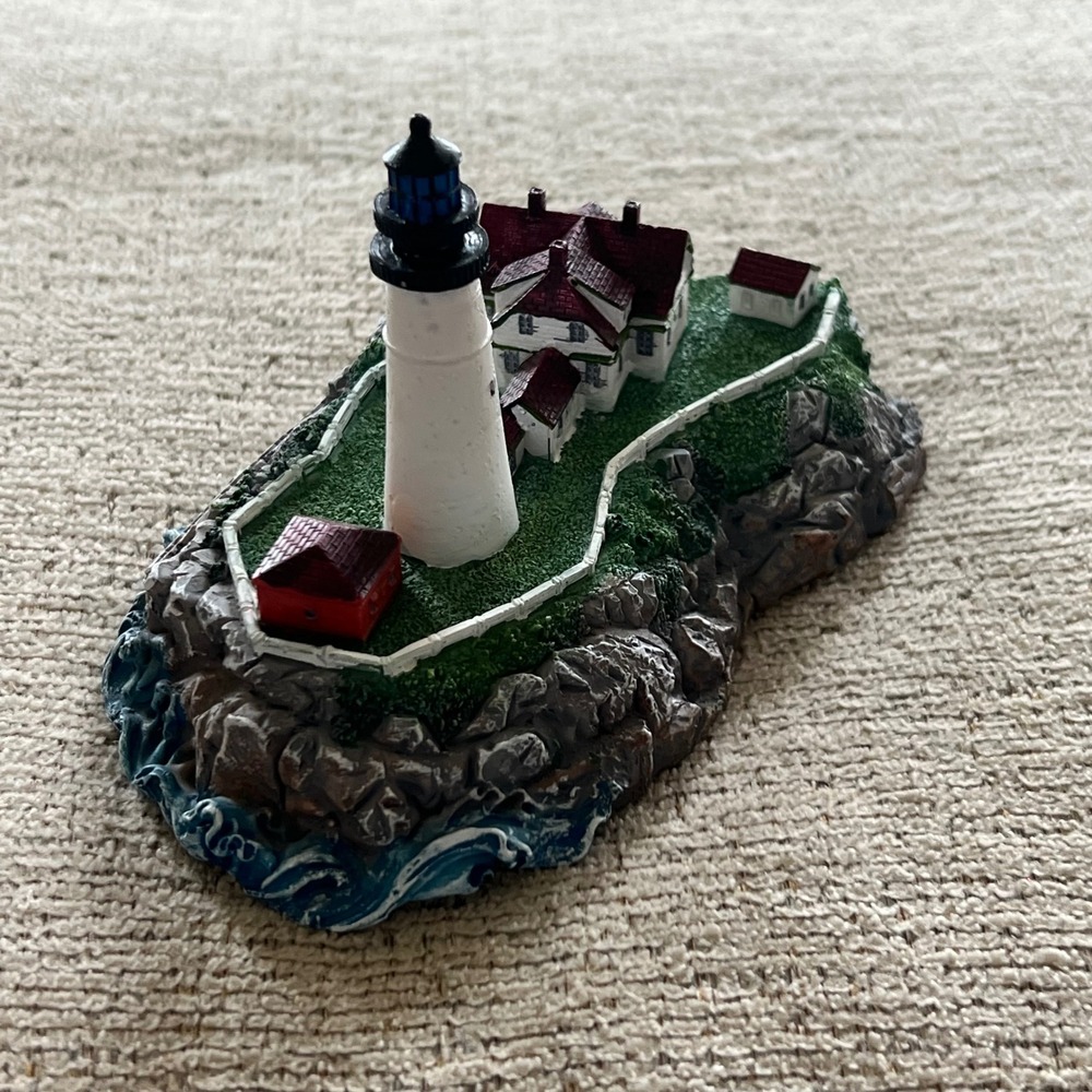 Portland Head Light Maine Lighthouse Figurine Nautical Souvenir Decor Cape Eliz